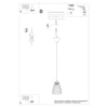 Stylish hanging lights Sollux Lighting Pendant Lamp LEYO
