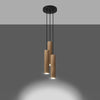 Sollux Lighting Pendant Lamp LINO 3P illuminating kitchen island