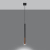 Hanging lights for kitchen Sollux Lighting Pendant Lamp MOZAICA 1 black/copper