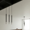 Simple installation Pendant lamp MOZAICA 3P black/chrome