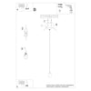 Hanging lights for kitchen NESO 1 design
