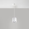 Stylish Sollux Lighting Pendant Lamp ORBIS 1 White perfect for home decor