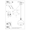 Loft-style pendant ceiling lamps Sollux Lighting Pendant Lamp PABLITO Pendant lamp PABLITO