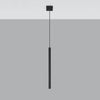 Stylish island pendant lights by Sollux Lighting, Pendant lamp PASTELO 1 black