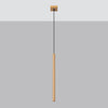 Chic hanging lights for kitchen Sollux Lighting Pendant Lamp PASTELO 1 Gold
