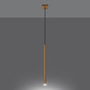 Gold ceiling lamp for kitchen Sollux Lighting Pendant Lamp PASTELO 1
