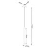 Bedroom ceiling lamps Sollux Lighting Pendant Lamp PASTELO 1
