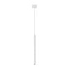 Pendant lamp Sollux Lighting Pendant Lamp PASTELO 1 White hanging in a modern kitchen