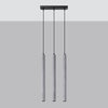 PASTELO 3L Concrete lamp, a perfect ceiling light fixture for kitchens.
