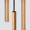 Sollux Lighting Pendant Lamp PASTELO 3P Gold for kitchen island lighting

