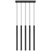 Pendant lamp PASTELO 5 black  ideal for pendant lighting for kitchen island