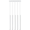 Pendant lighting for kitchen island with Sollux Lighting Pendant lamp PASTELO 5 white