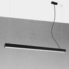 Minimalist pendant lighting Sollux Lighting Pendant lamp PINNE 118 black