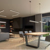 Versatile hanging light Sollux Lighting Pendant lamp PINNE 200 black