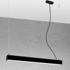 Modern pendant lighting Sollux Lighting Pendant lamp PINNE 67 black