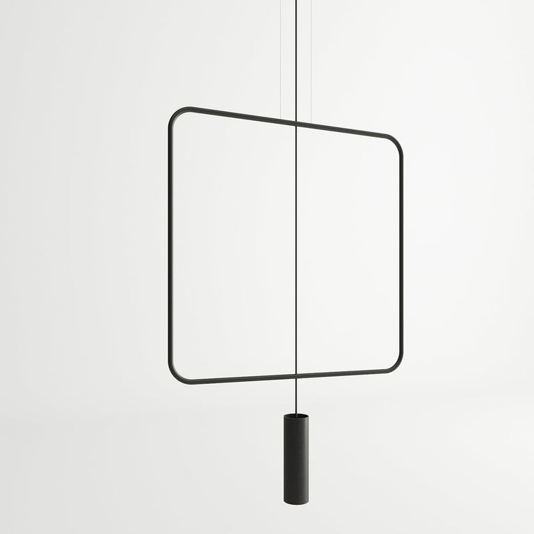 Sollux Lighting Pendant Lamp RANA 1 Black
