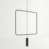 Geometric pendant lighting Sollux Lighting Pendant Lamp RANA 1 Black.
