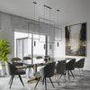 Minimalist pendant light Sollux Lighting Pendant Lamp RANA 1 Black.
