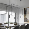 Sleek island pendant lights Sollux Lighting Pendant Lamp RANA 1 Black.
