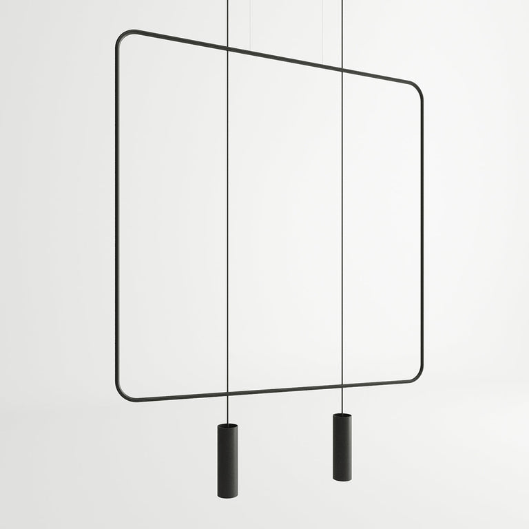 Sollux Lighting Pendant Lamp RANA 2 Black