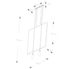 Black hanging lights Sollux Lighting Pendant Lamp RANA 2 Black.
