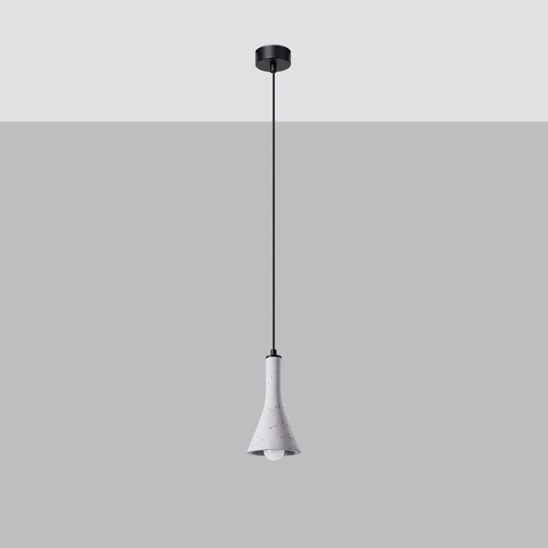 Sollux Lighting Pendant Lamp REA 1 Concrete