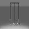 Chic island lights designed as the REA 3L Concrete lamp
