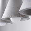 Industrial ceiling light fixture, the REA 3L Concrete lamp
