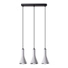 Minimalist hanging lights for kitchen with REA 3L Concrete
