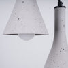Contemporary hanging lights featuring the REA 3P Concrete design
