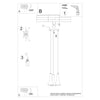 Chic island lights designed as the REA 3P Concrete lamp
