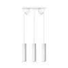 White pendant light for kitchen island – Sollux Lighting Pendant Lamp RING 3
