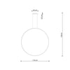 Modern kitchen lighting – Sollux Lighting Pendant Lamp RIO 110
