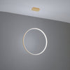 Contemporary Sollux Lighting Pendant Lamp RIO 78 Golden chandelier
