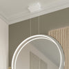 White 3000K Sollux Lighting Pendant Lamp RIO 78 for any room
