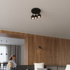 Stylish pendant light Sollux Lighting Pendant lamp SAVAR 3 black