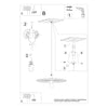 Versatile Pendant Light SIRKEL 60 Black for Any Room
