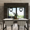 Minimalist pendant ceiling light fitting Pendant lamp TRES black