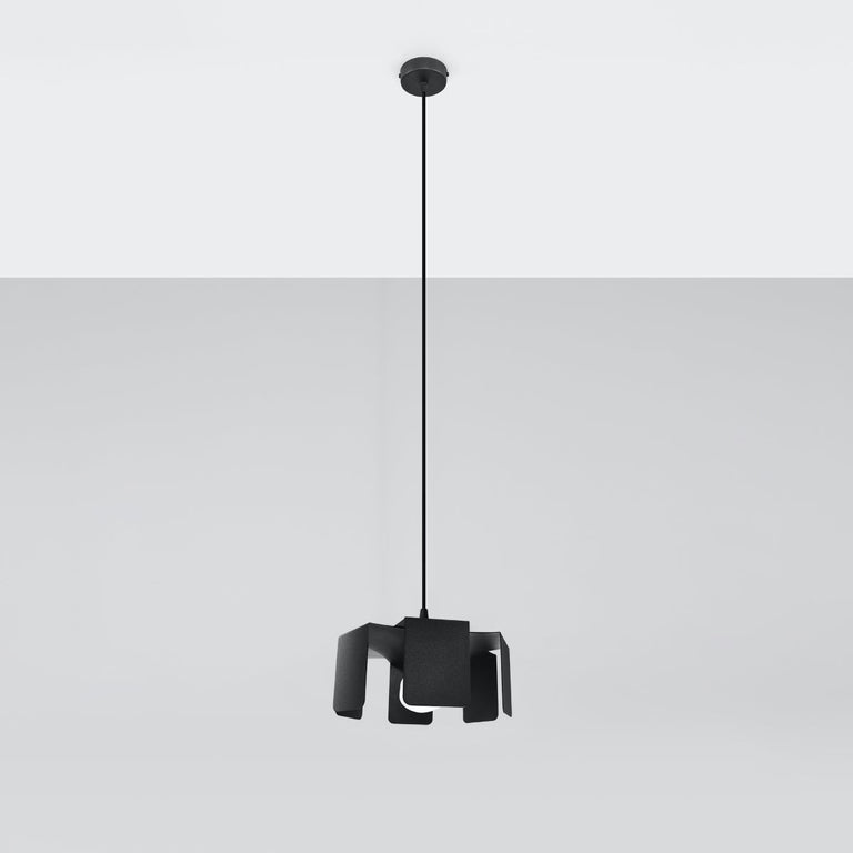 Sollux Lighting Pendant Lamp TULIP Black