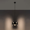 Pendant lamp TULIP black Ideal for kitchens and dining areas