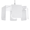 Sollux Lighting Pendant Lamp TULIP White with minimalist design
