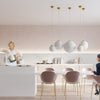 Kitchen pendant lighting Sollux Lighting Pendant Lamp UGO 20 Golden