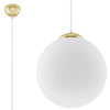 Ceiling light fixture Sollux Lighting Pendant Lamp UGO 40 Golden