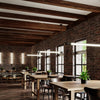 Island pendant lights for kitchens Sollux Lighting VALO Black
