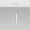 Contemporary pendant lighting for kitchen island Sollux Lighting Pendant Lamp WEZYR 2 white