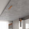 Grey kitchen pendant light for contemporary spaces Pendant lamp ZANE 3 grey