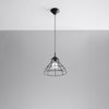 Modern pendant ceiling lights from Sollux Lighting Pendant Lamp ANATA  black