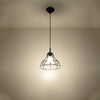 Loft-inspired ceiling lamp for bedroom Sollux Lighting Pendant Lamp ANATA Back