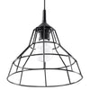 Pendant light Sollux Lighting Pendant Lamp ANATA Blackin a Scandinavian-style interior
