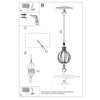 Warm and inviting pendant light Pendant lamp ARANCIA natural wood